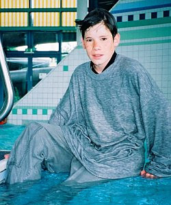 cotton pool sweatshirt grey baggy